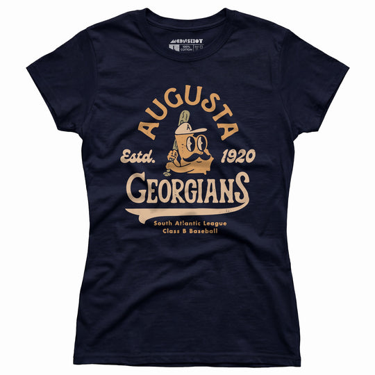 Augusta Georgians - Georgia - Vintage Defunct Baseball Teams - Women's T-Shirt