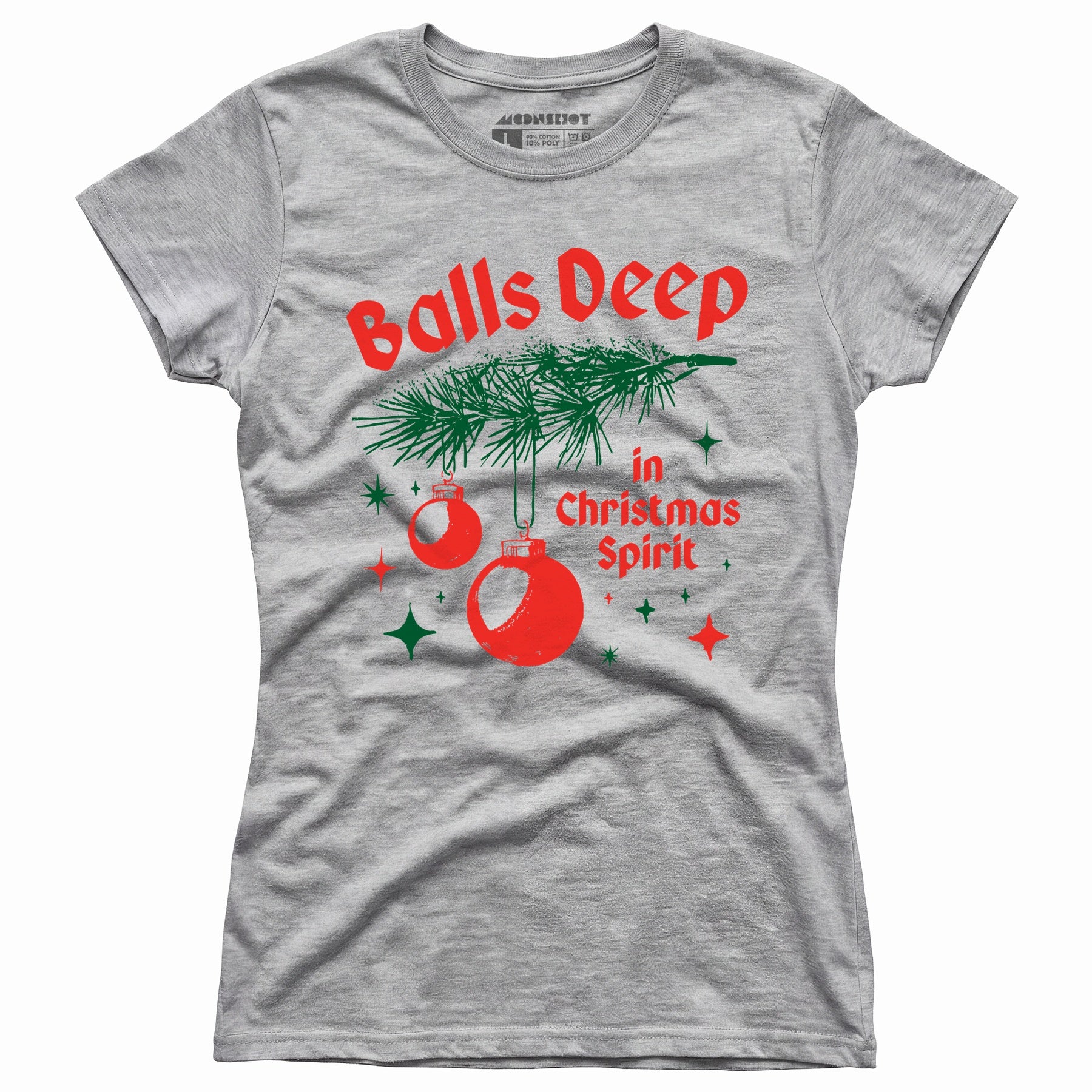 Balls Deep in Christmas Spirit - Women's T-Shirt