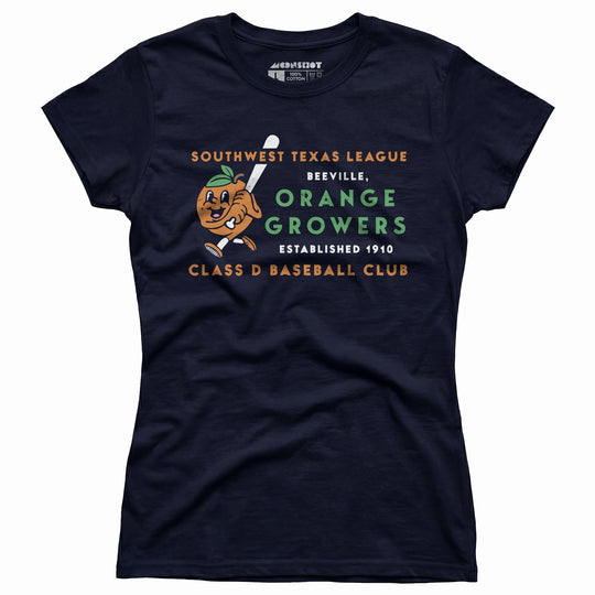 Beeville Orange Growers - Texas - Vintage Defunct Baseball Teams - Women's T-Shirt