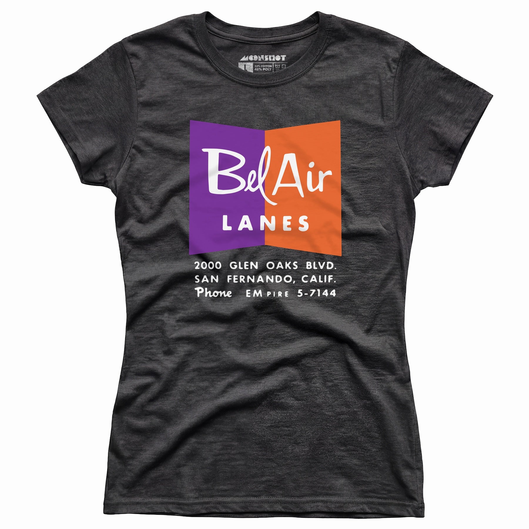 Bel Air Lanes - San Fernando, CA - Vintage Bowling Alley - Women's T-Shirt