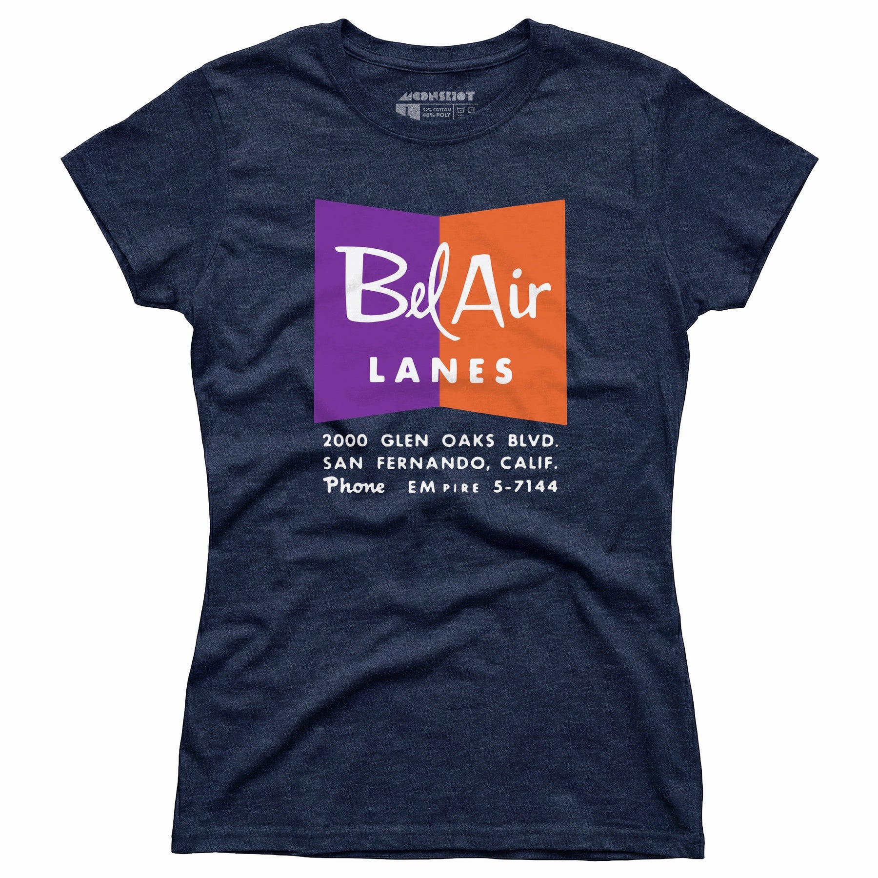 Bel Air Lanes - San Fernando, CA - Vintage Bowling Alley - Women's T-Shirt