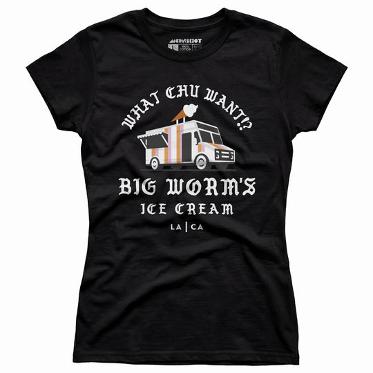 Big Worm's Ice Cream - Women's T-Shirt
