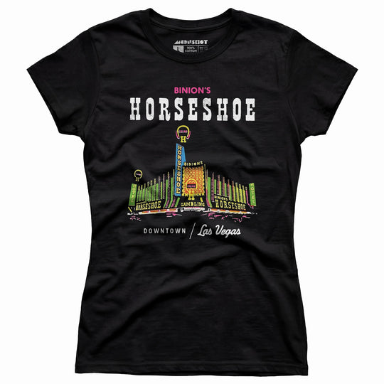 Binion's Horseshoe - Vintage Las Vegas - Women's T-Shirt