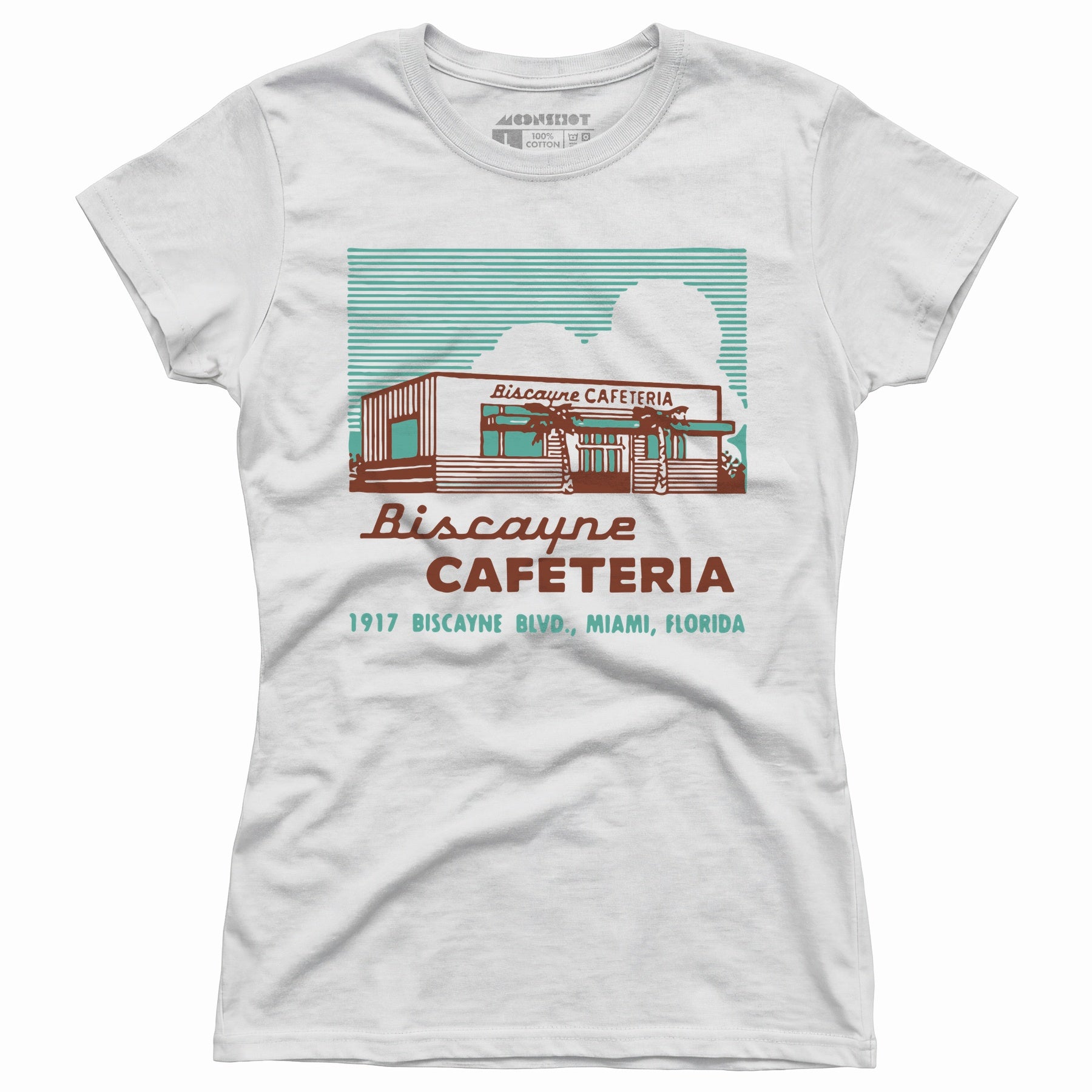 Biscayne Cafeteria - Miami, FL - Vintage Restaurant - Women's T-Shirt