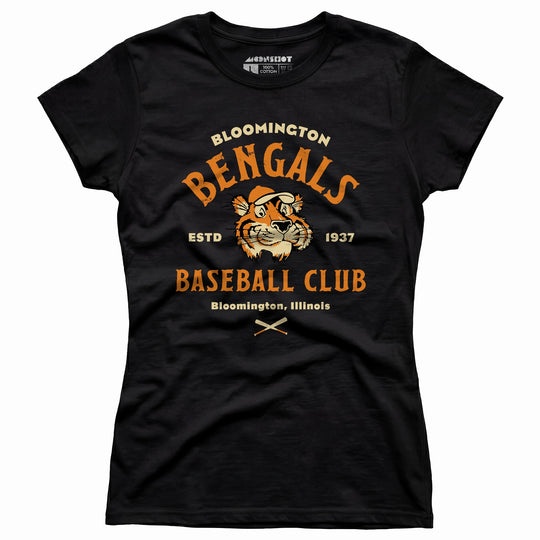 Bloomington Bengals - Illinois - Vintage Defunct Baseball Teams - Women's T-Shirt
