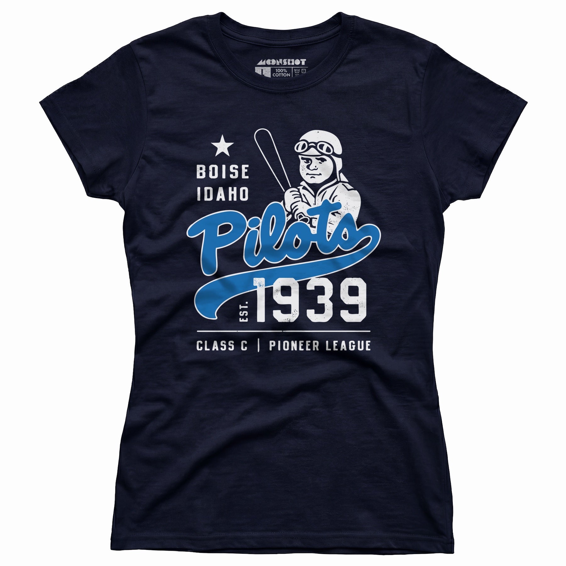 Boise Pilots - Idaho - Vintage Defunct Baseball Teams - Women's T-Shirt