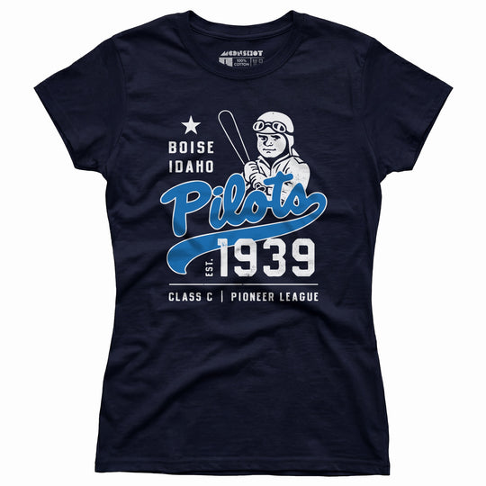 Boise Pilots - Idaho - Vintage Defunct Baseball Teams - Women's T-Shirt