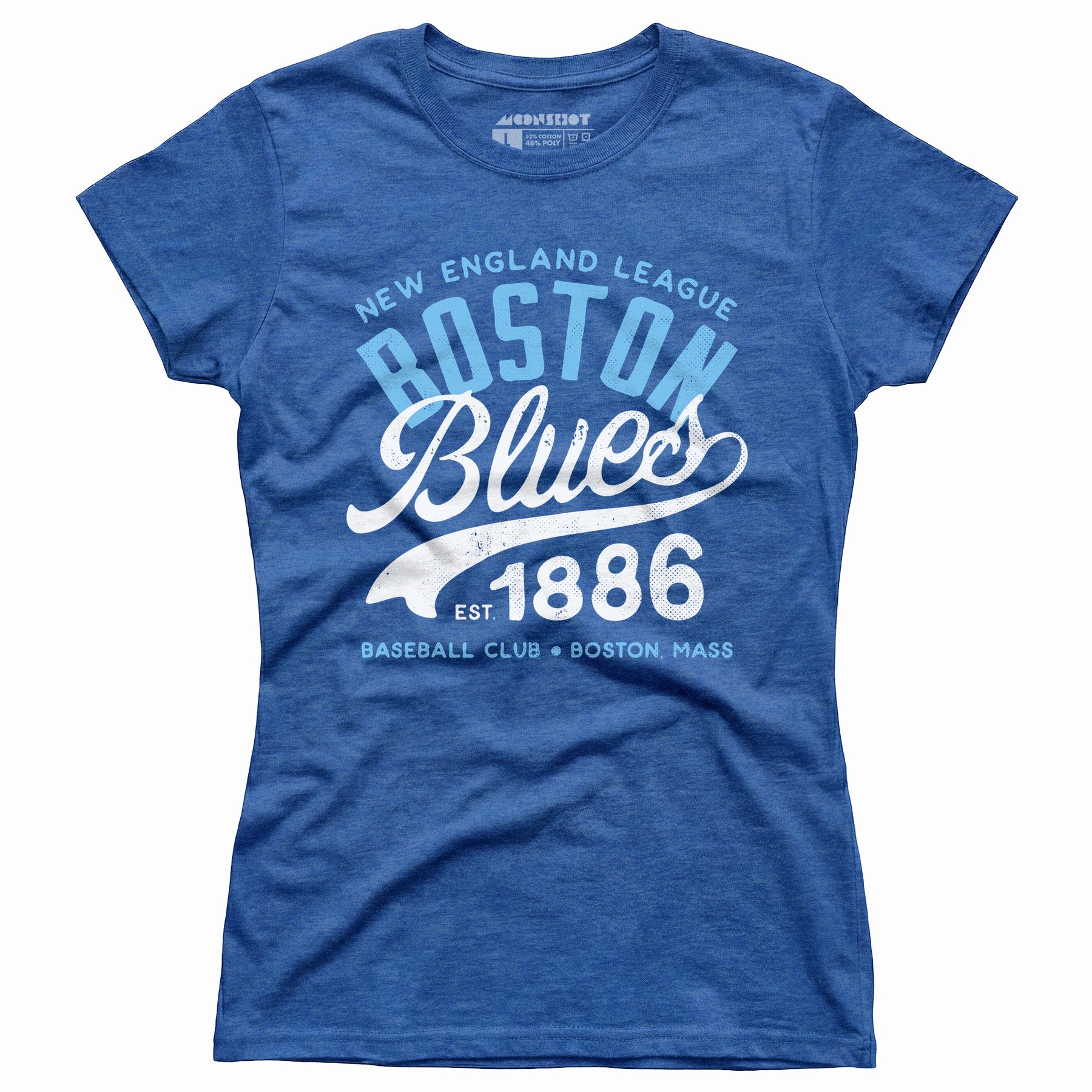 Boston Blues - Massachusetts - Vintage Defunct Baseball Teams - Women's T-Shirt