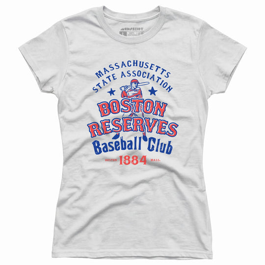 Boston Reserves - Massachusetts - Vintage Defunct Baseball Teams - Women's T-Shirt