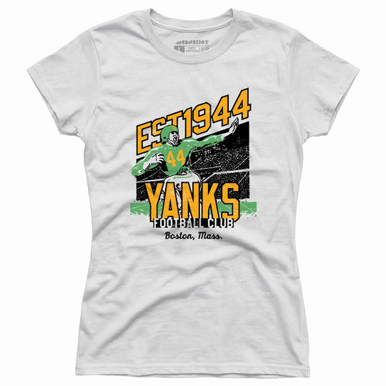 Boston Yanks - Massachusetts - Vintage Defunct Football Teams - Women's T-Shirt