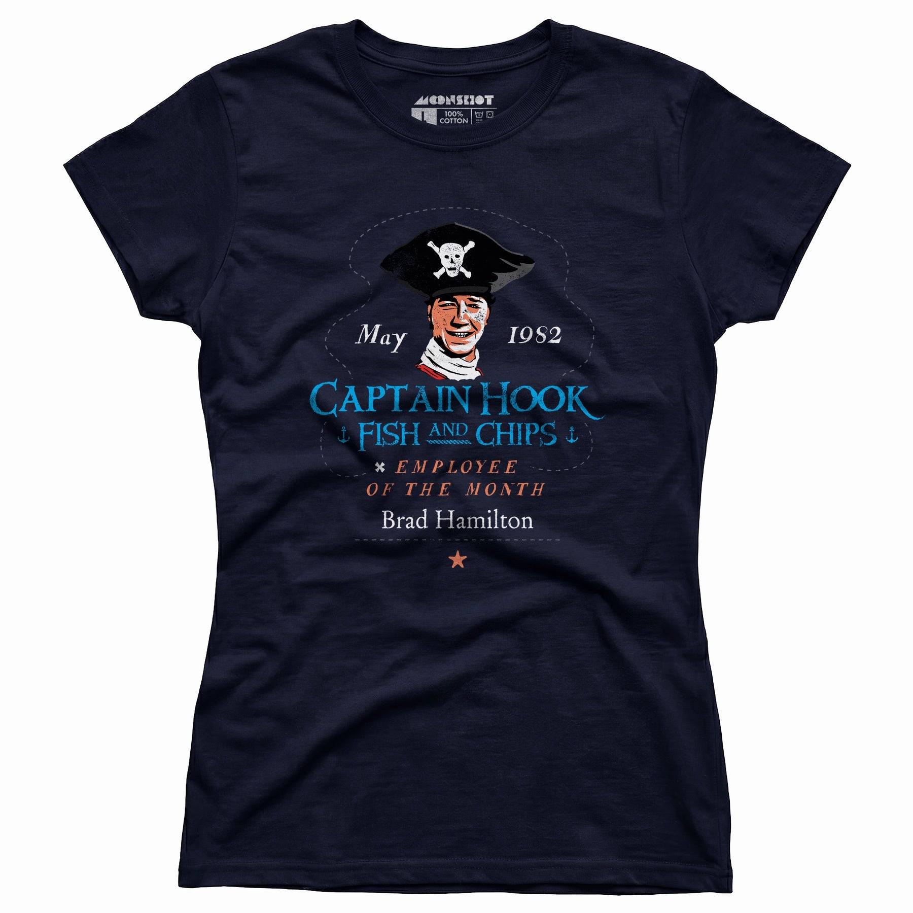 Brad Hamilton - Captain Hook Fish & Chips - Women's T-Shirt
