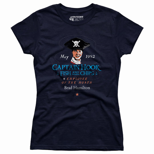 Brad Hamilton - Captain Hook Fish & Chips - Women's T-Shirt