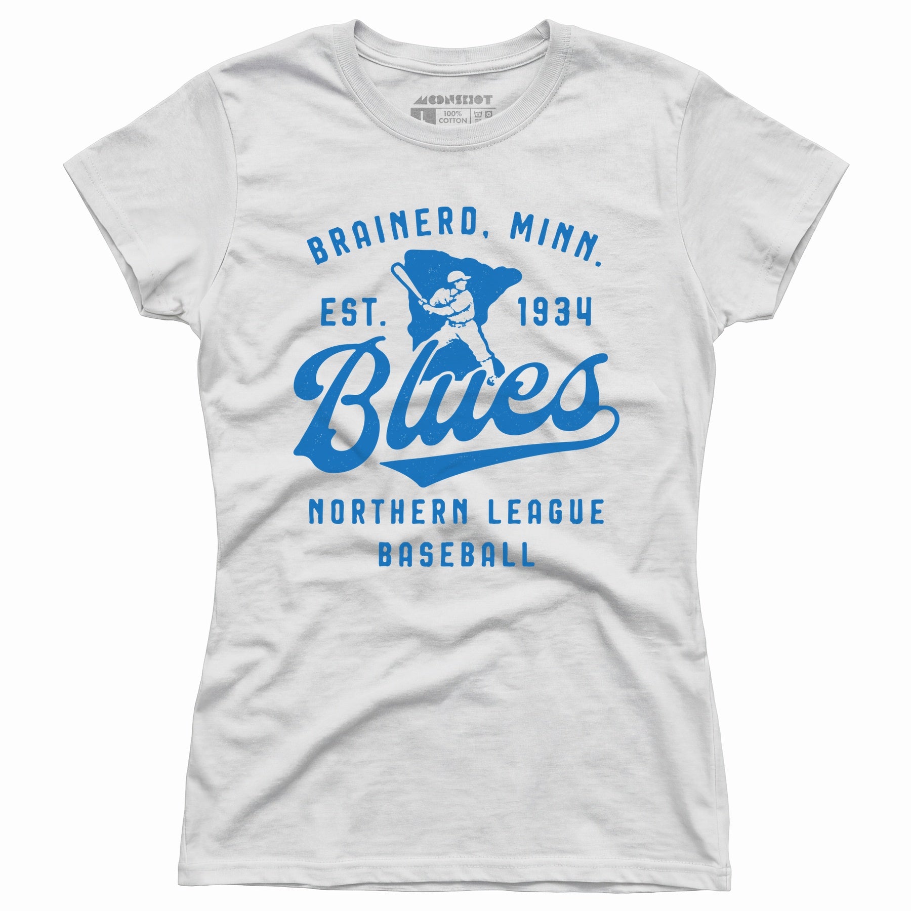 Brainerd Blues - Minnesota - Vintage Defunct Baseball Teams - Women's T-Shirt