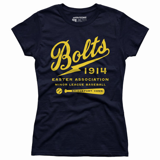 Bridgeport Bolts - Connecticut - Vintage Defunct Baseball Teams - Women's T-Shirt