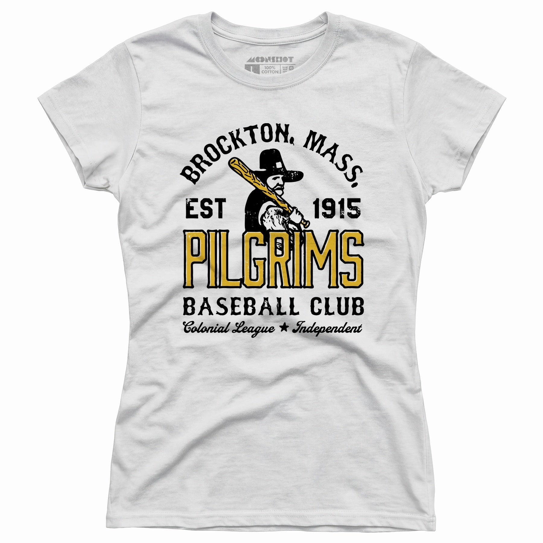 Brockton Pilgrims - Massachusetts - Vintage Defunct Baseball Teams - Women's T-Shirt