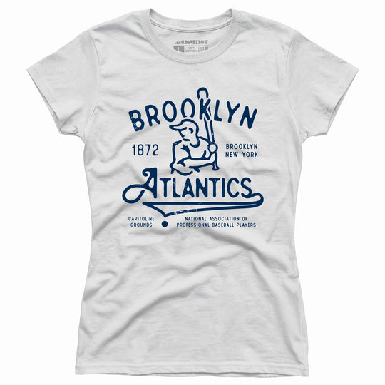 Brooklyn Atlantics - New York - Vintage Defunct Baseball Teams - Women's T-Shirt