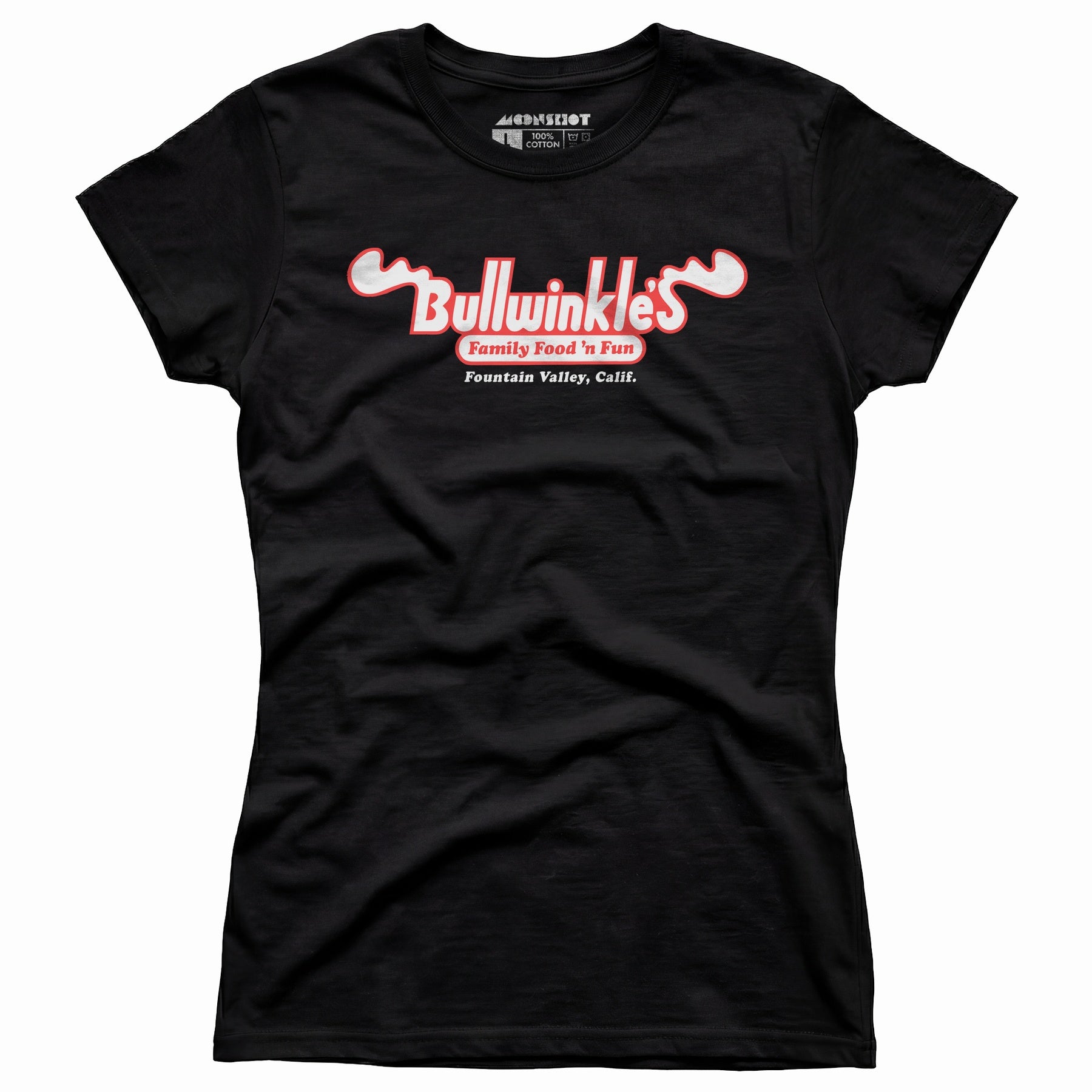 Bullwinkles - Fountain Valley, CA - Vintage Amusement Park - Women's T-Shirt