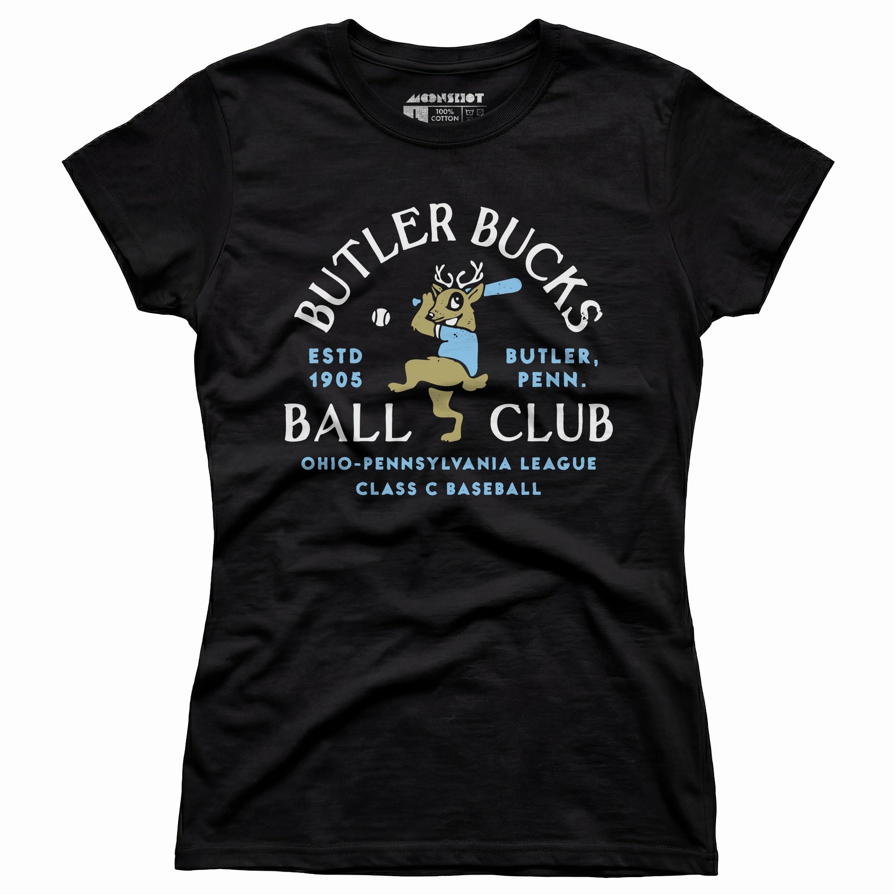 Butler Bucks - Pennsylvania - Vintage Defunct Baseball Teams - Women's T-Shirt