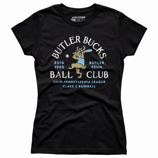 Butler Bucks - Pennsylvania - Vintage Defunct Baseball Teams - Women's T-Shirt