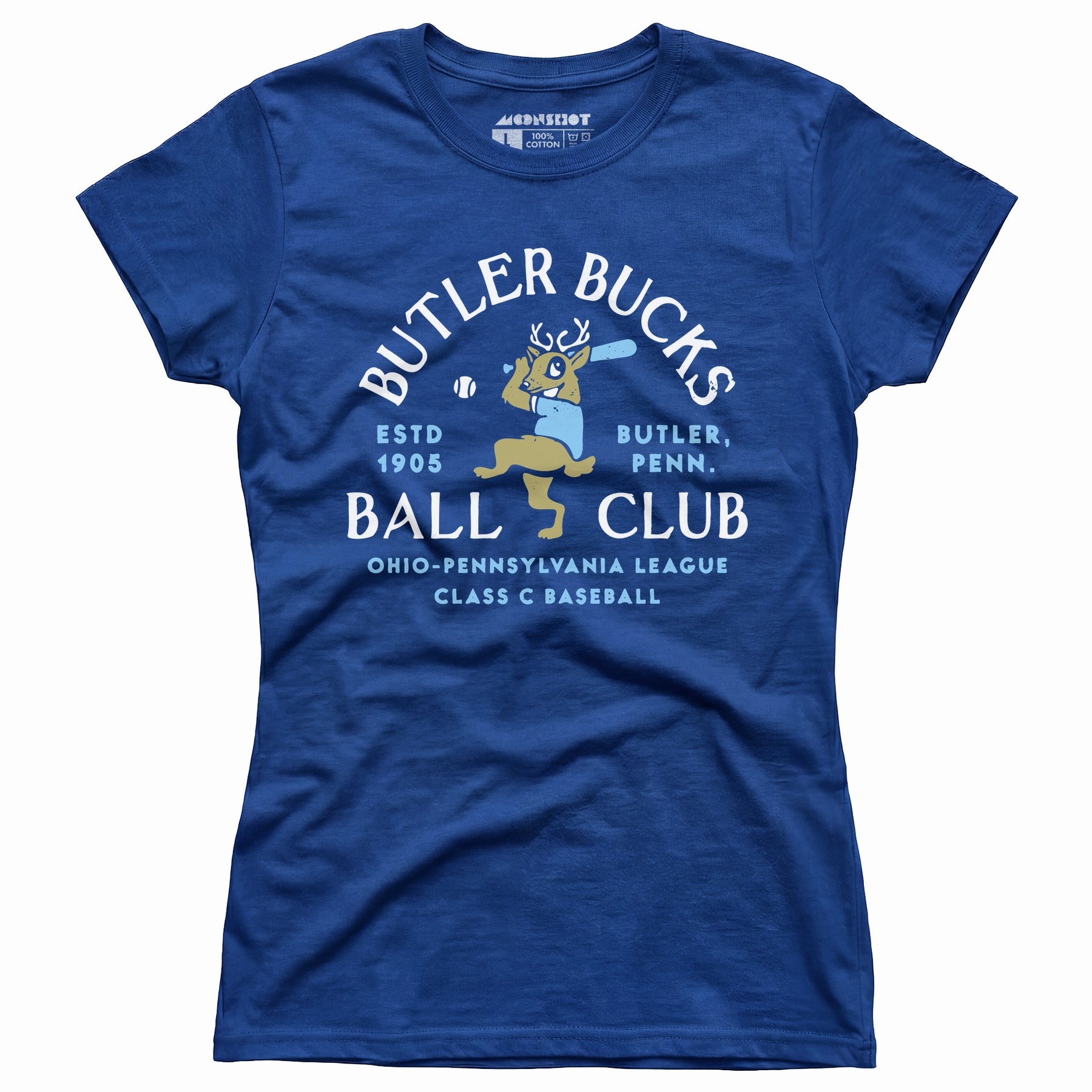 Butler Bucks - Pennsylvania - Vintage Defunct Baseball Teams - Women's T-Shirt