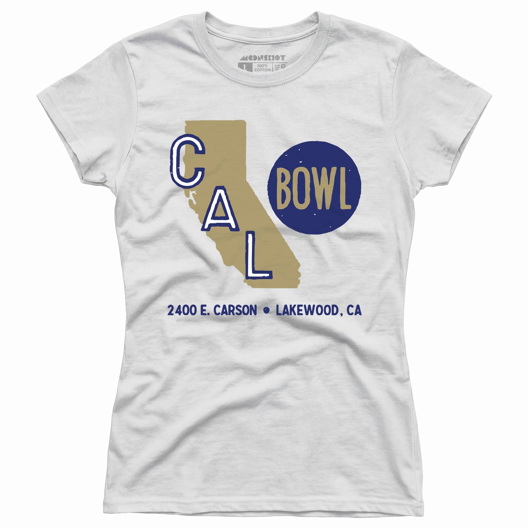 Cal Bowl - Lakewood, CA - Vintage Bowling Alley - Women's T-Shirt