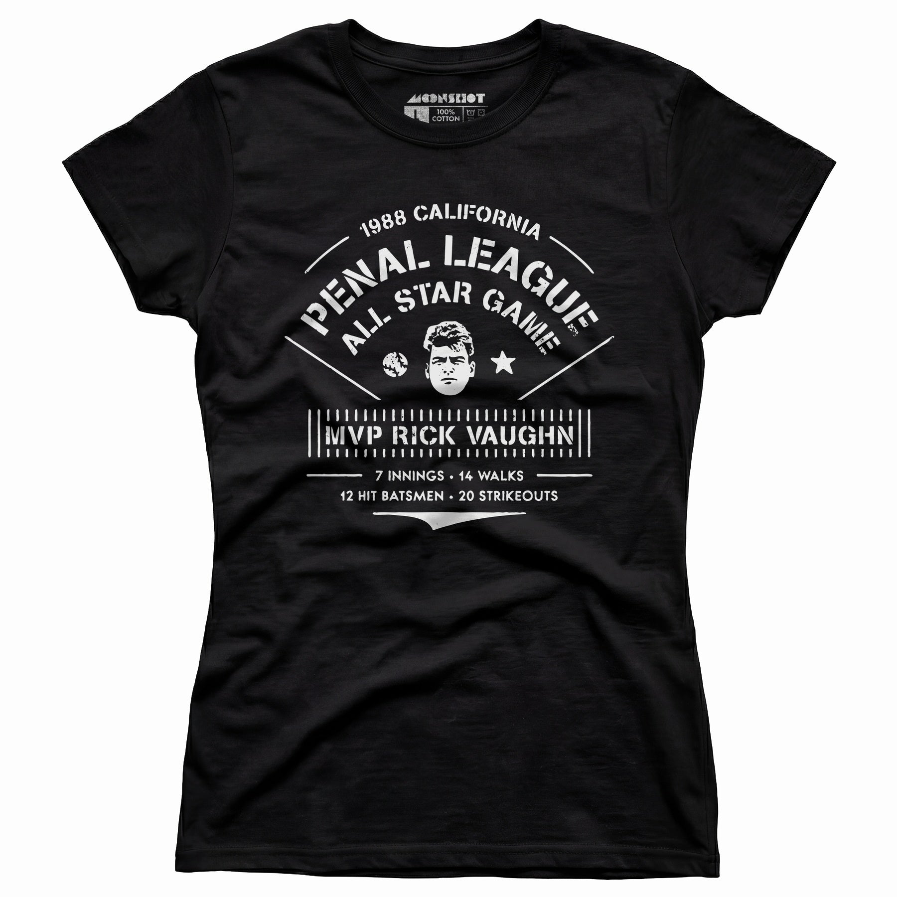 California Penal League All Star Game - Rick Vaughn MVP - Women's T-Shirt
