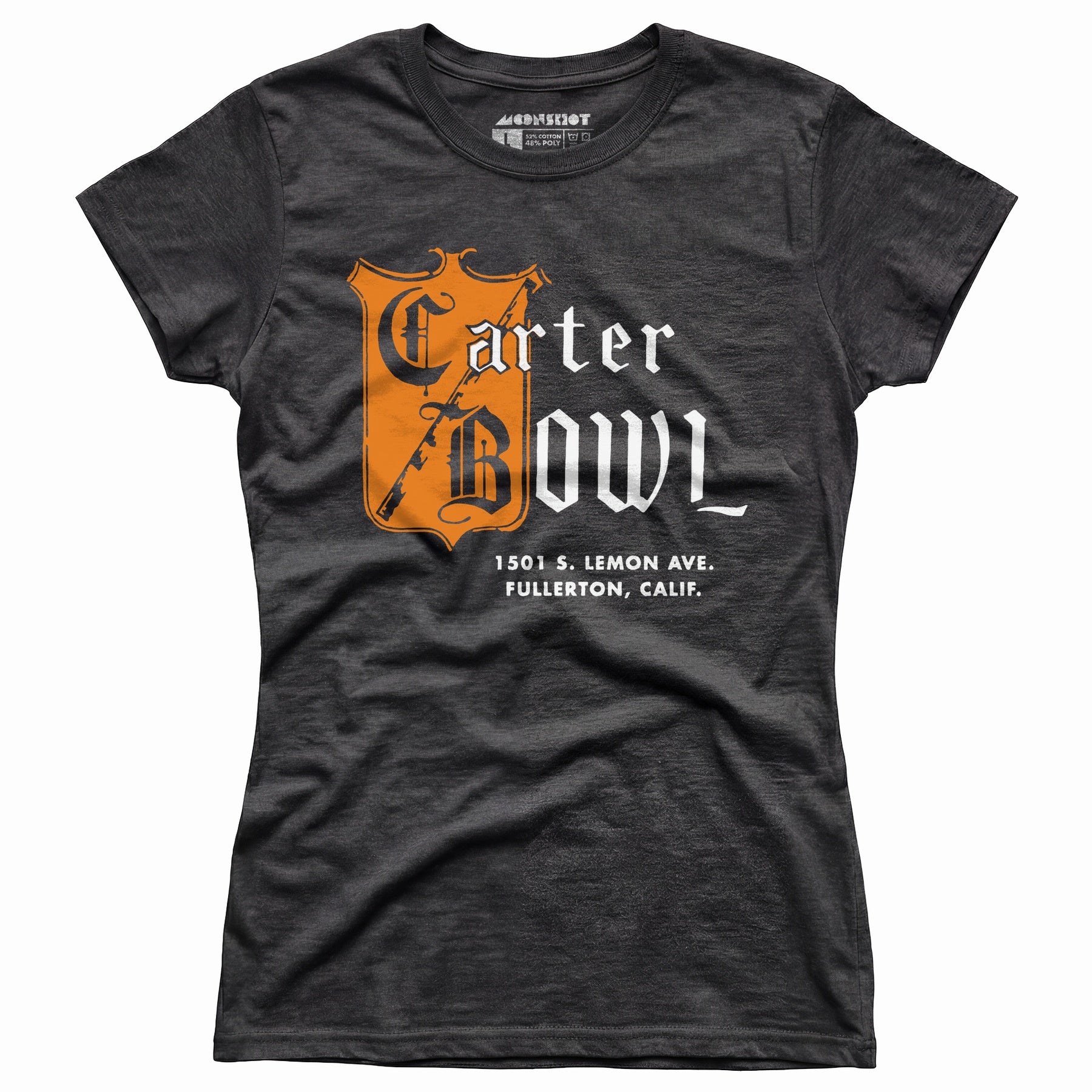 Carter Bowl - Fullerton, CA - Vintage Bowling Alley - Women's T-Shirt