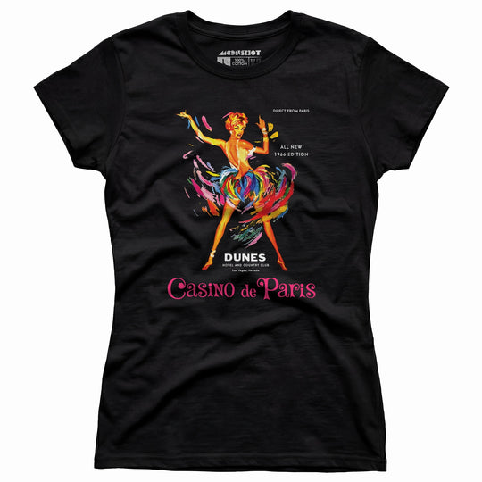 Casino de Paris at The Dunes - Vintage Las Vegas - Women's T-Shirt