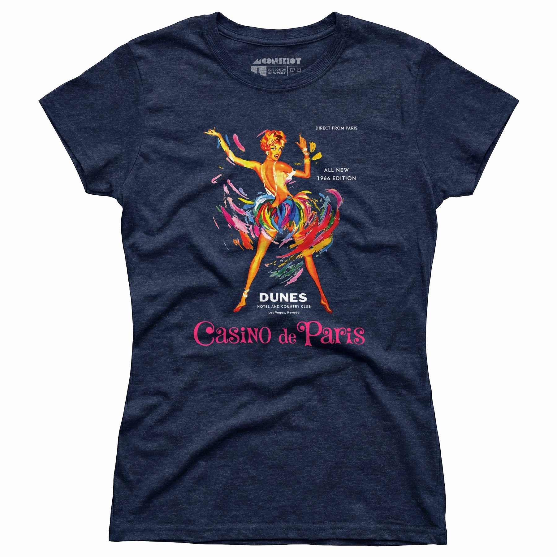 Casino de Paris at The Dunes - Vintage Las Vegas - Women's T-Shirt