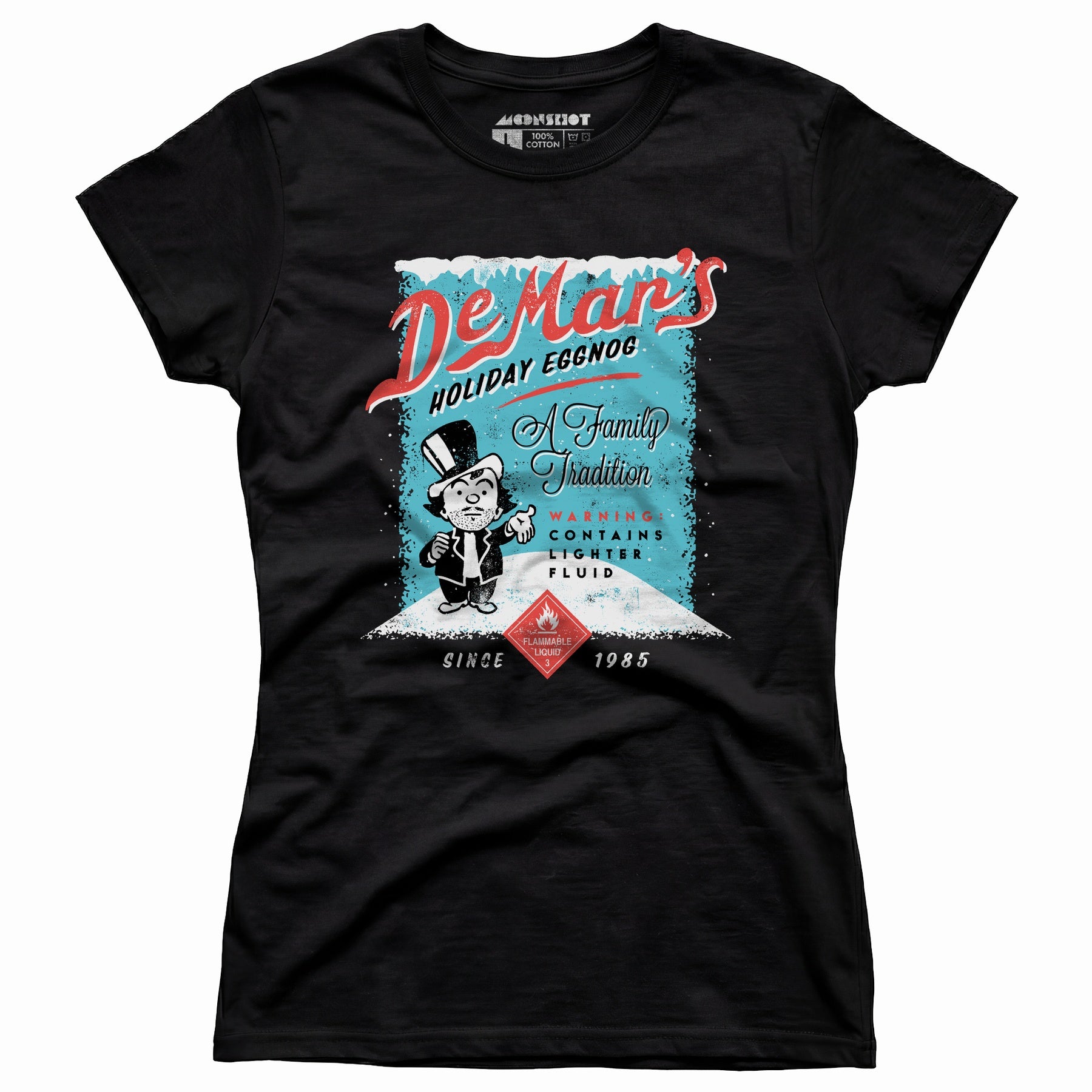 Charles DeMar's Eggnog with Lighter Fluid - Women's T-Shirt