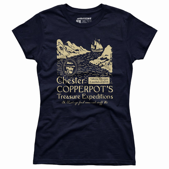 Chester Copperpot's Treasure Expeditions - Women's T-Shirt