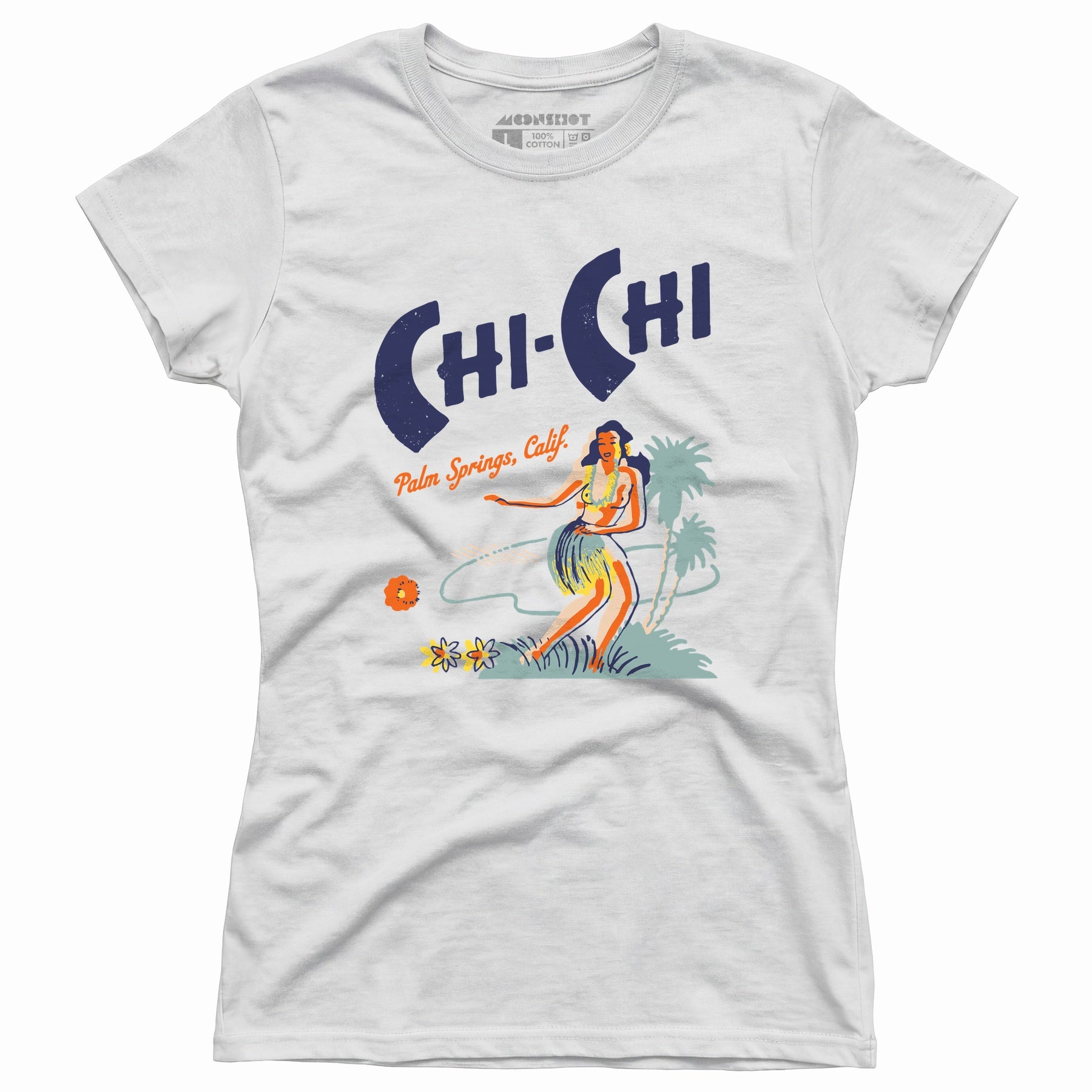 Chi Chi - Palm Springs, CA - Vintage Tiki Bar - Women's T-Shirt