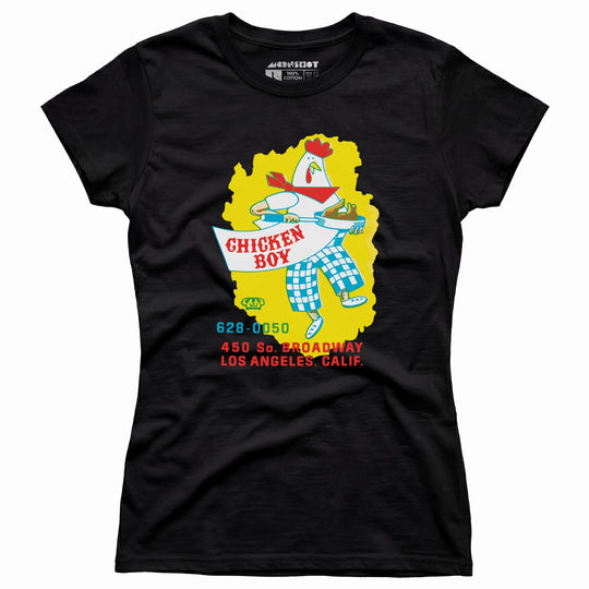 Chicken Boy - Los Angeles, CA - Vintage Restaurant - Women's T-Shirt