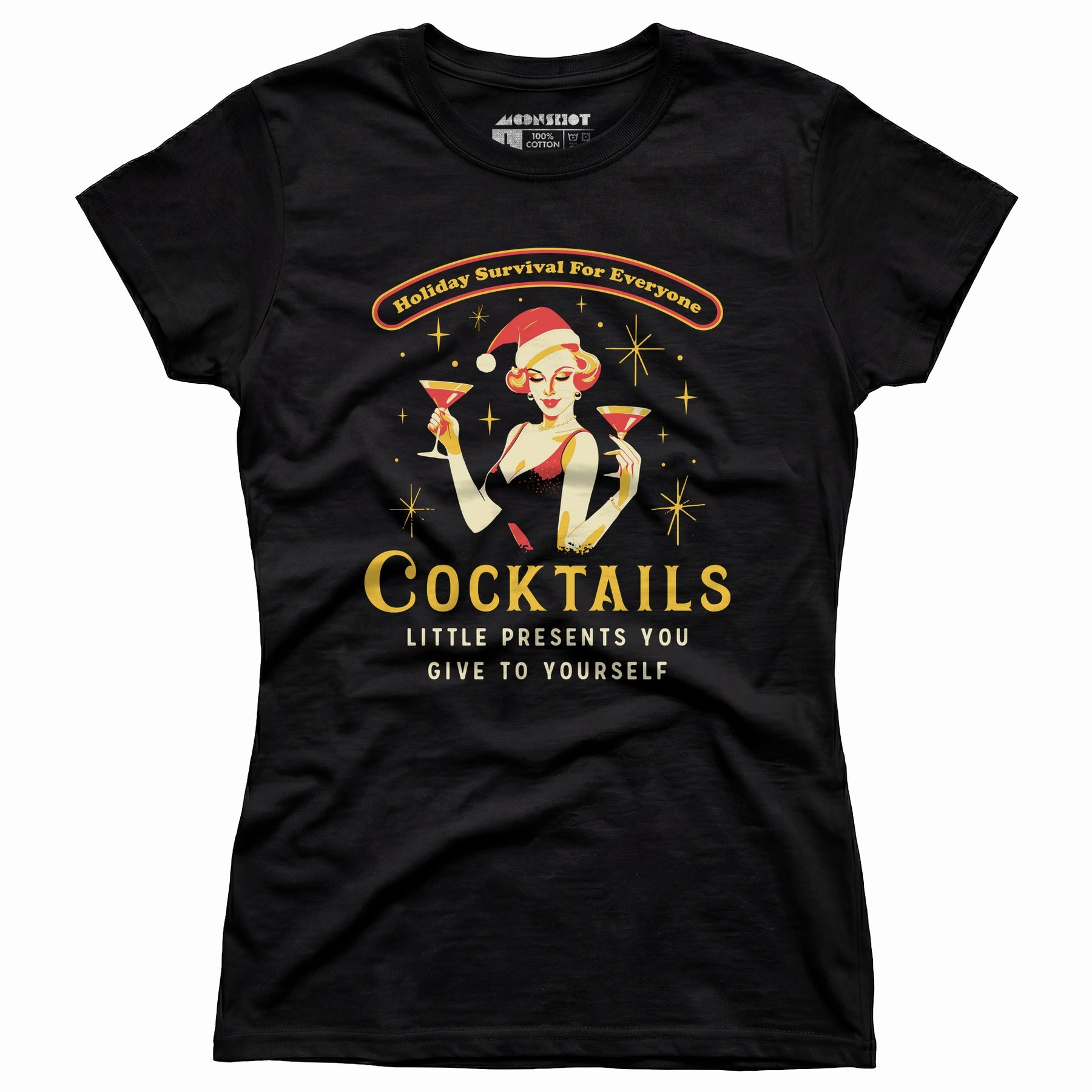Christmas Cocktails - Women's T-Shirt
