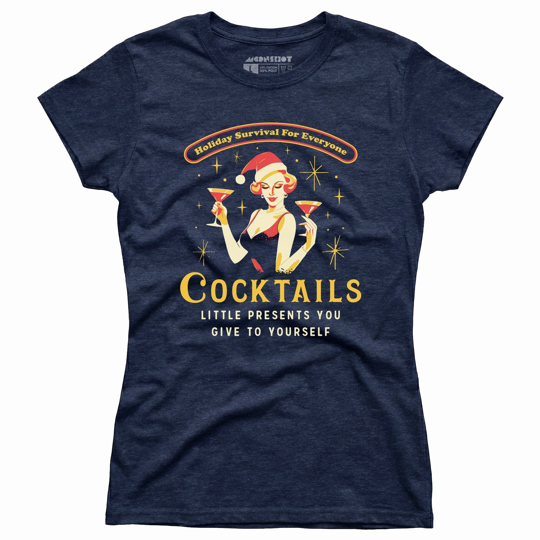 Christmas Cocktails - Women's T-Shirt