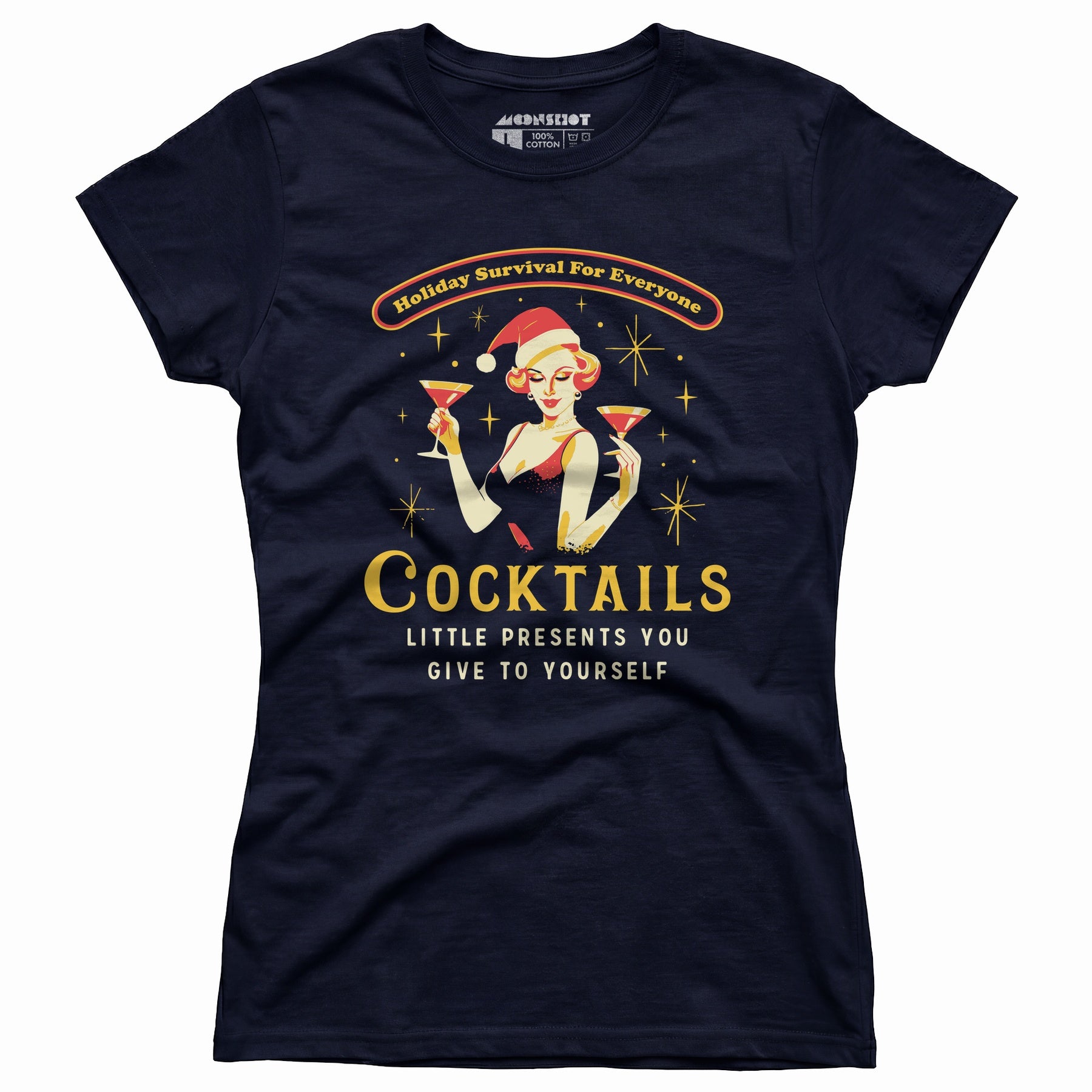 Christmas Cocktails - Women's T-Shirt