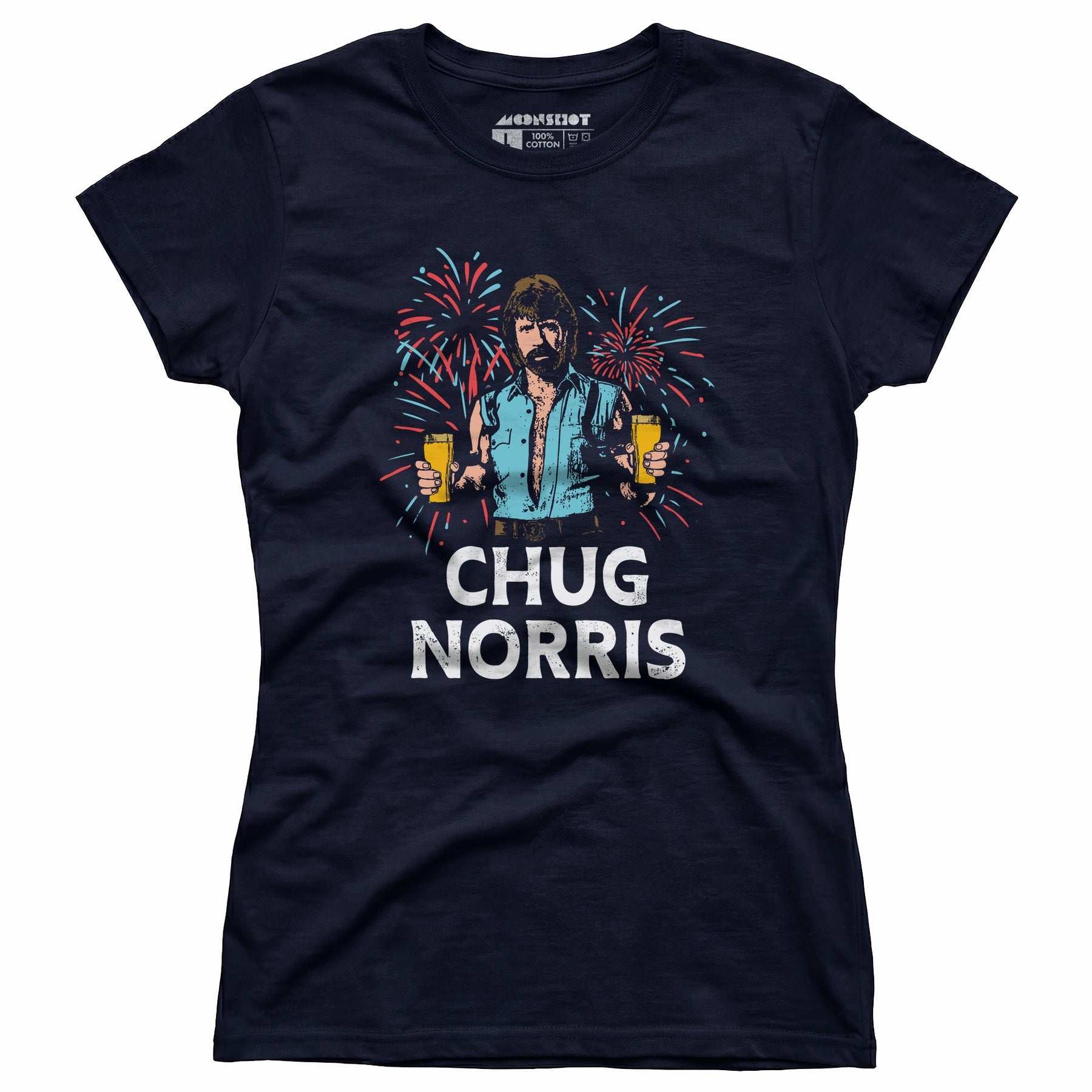 Chug Norris 4th of July - Women's T-Shirt