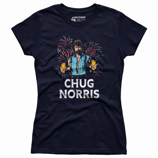 Chug Norris 4th of July - Women's T-Shirt