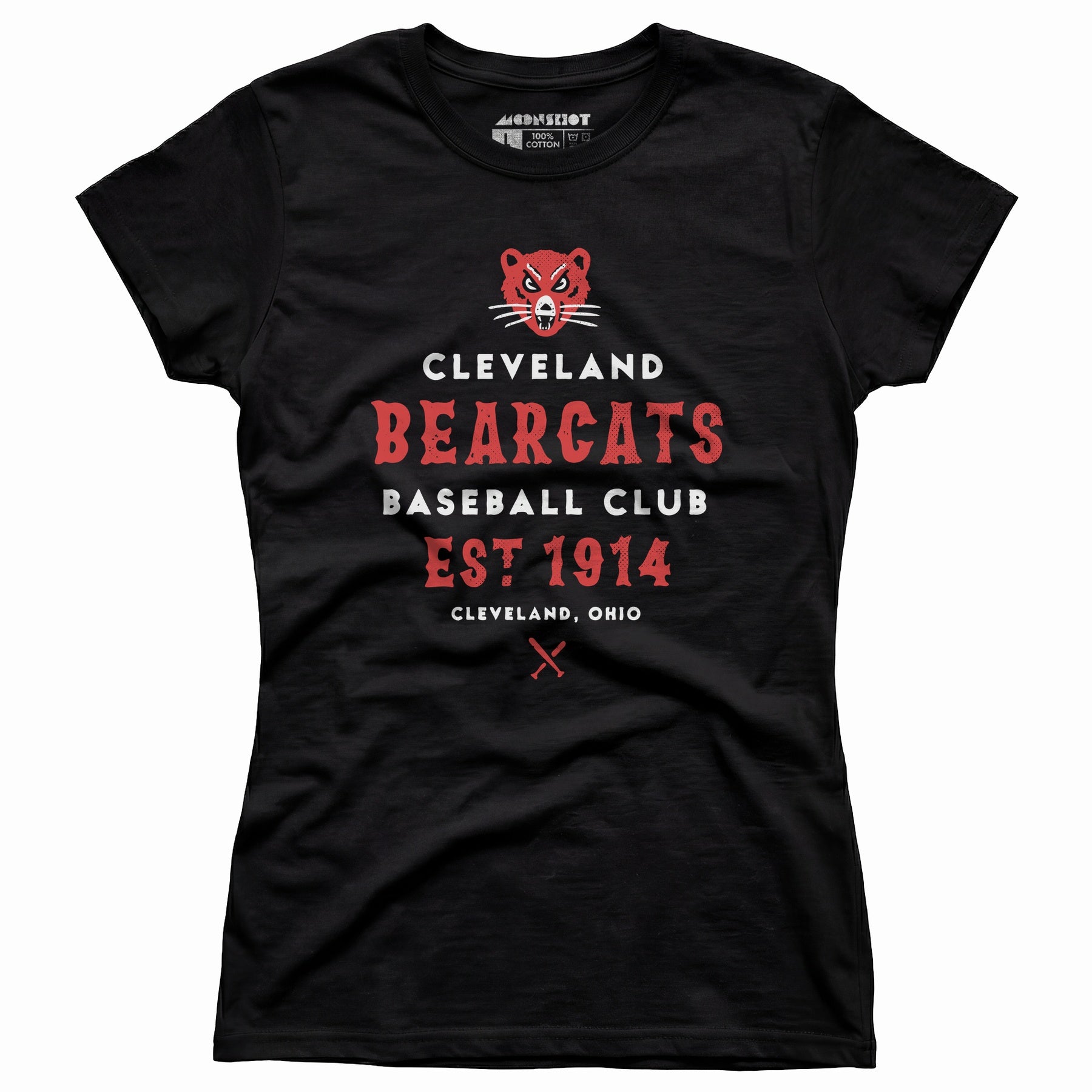Cleveland Bearcats - Ohio - Vintage Defunct Baseball Teams - Women's T-Shirt