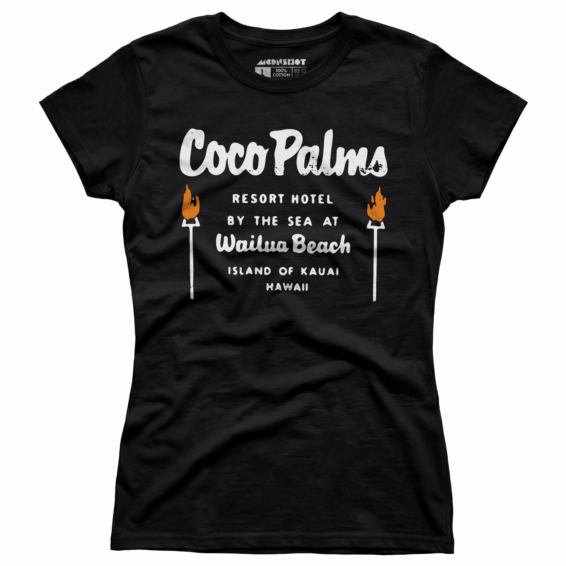 Coco Palms - Hawaii - Vintage Tiki Bar - Women's T-Shirt
