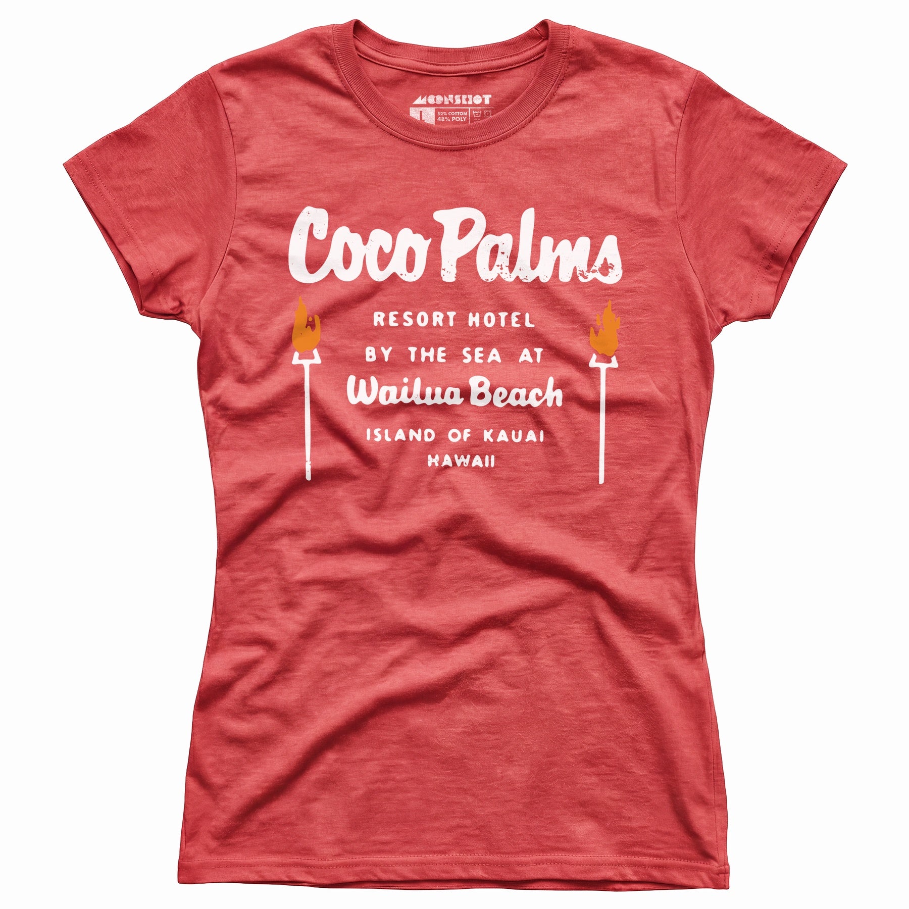 Coco Palms - Hawaii - Vintage Tiki Bar - Women's T-Shirt