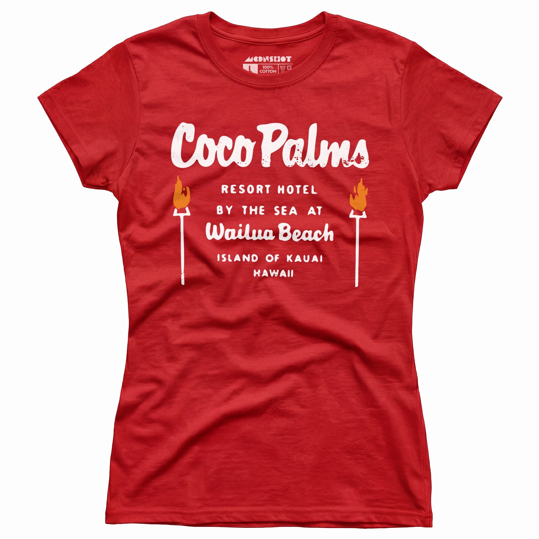 Coco Palms - Hawaii - Vintage Tiki Bar - Women's T-Shirt