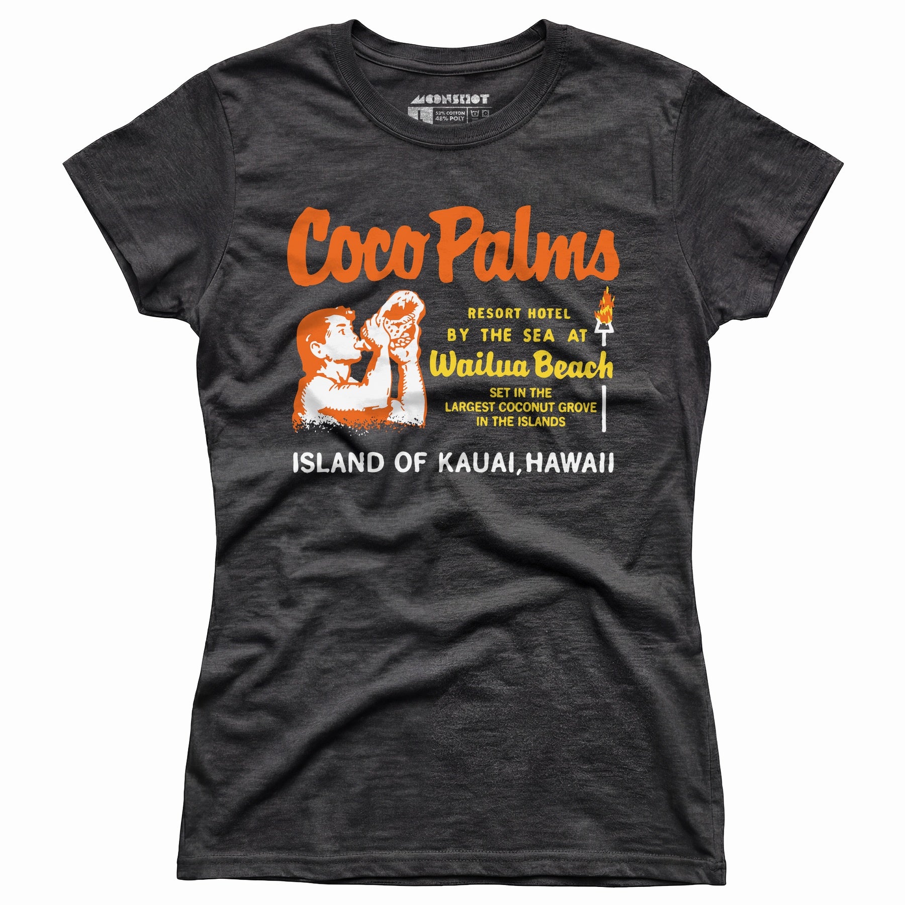 Coco Palms v2 - Hawaii - Vintage Tiki Bar - Women's T-Shirt