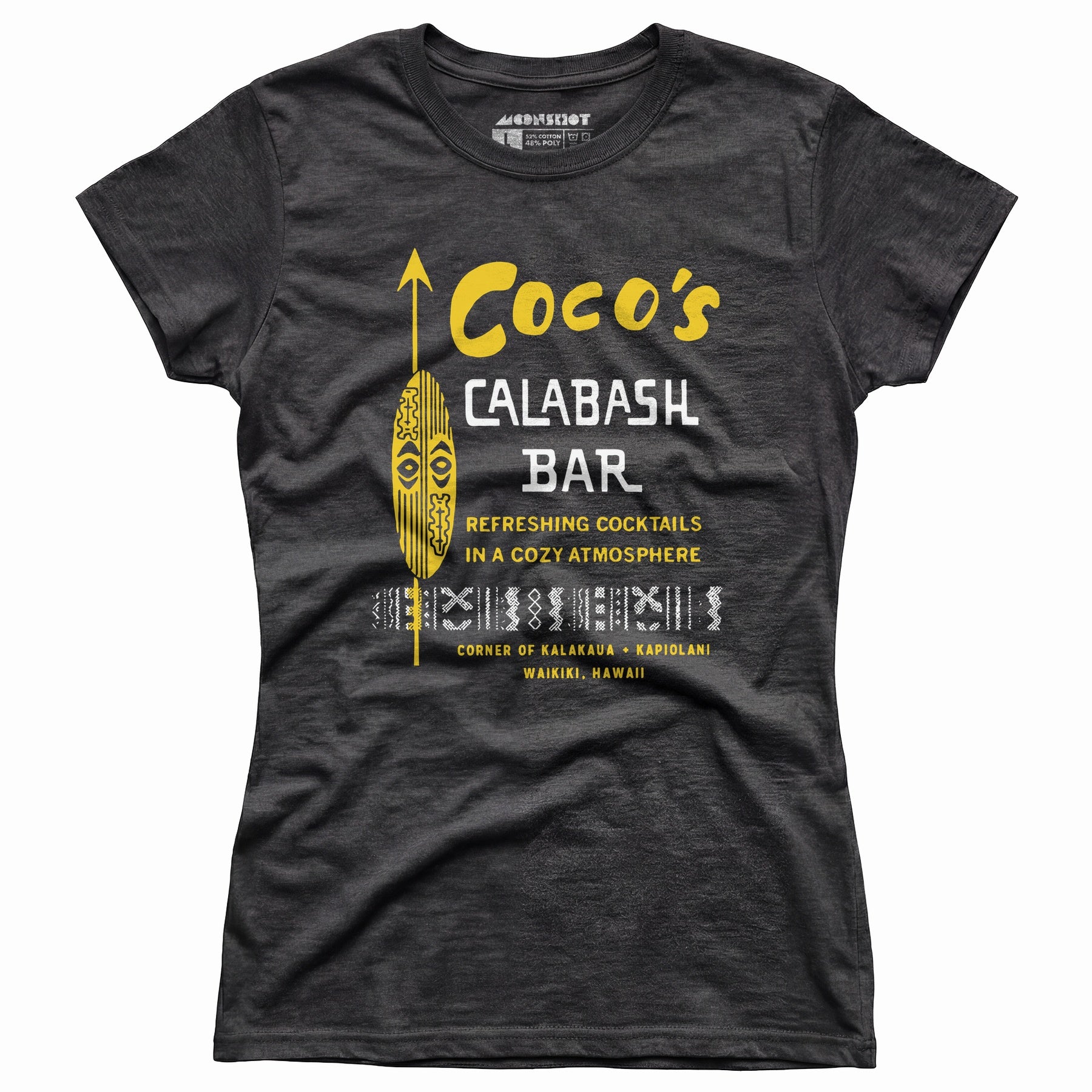 Coco's Calabash Bar - Waikiki, HI - Vintage Tiki Bar - Women's T-Shirt