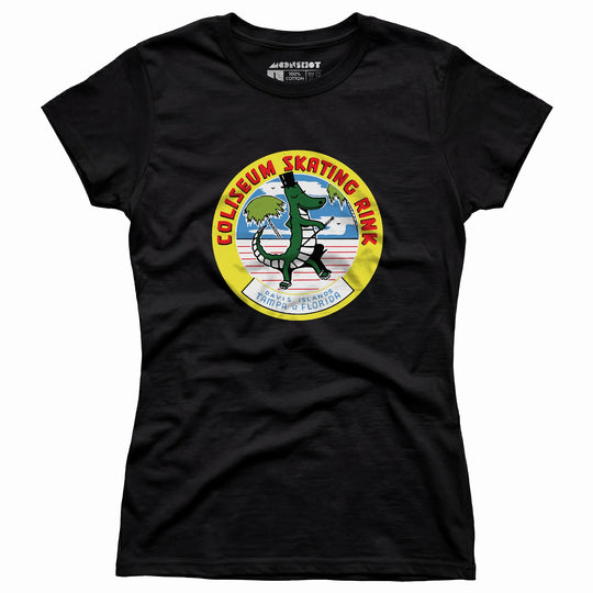 Coliseum - Tampa, FL - Vintage Roller Rink - Women's T-Shirt