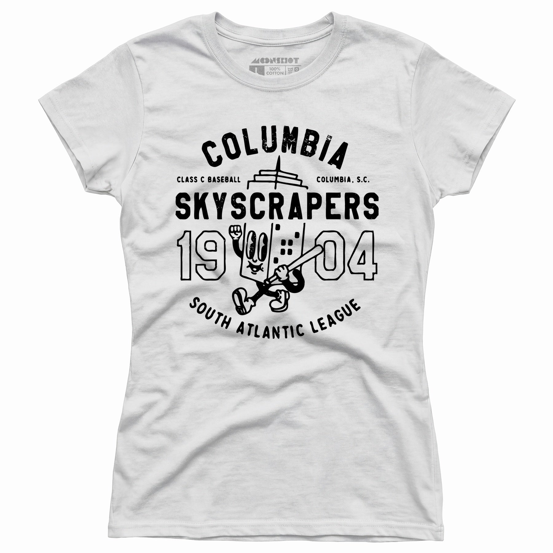 Columbia Skyscrapers - South Carolina - Vintage Defunct Baseball Teams - Women's T-Shirt