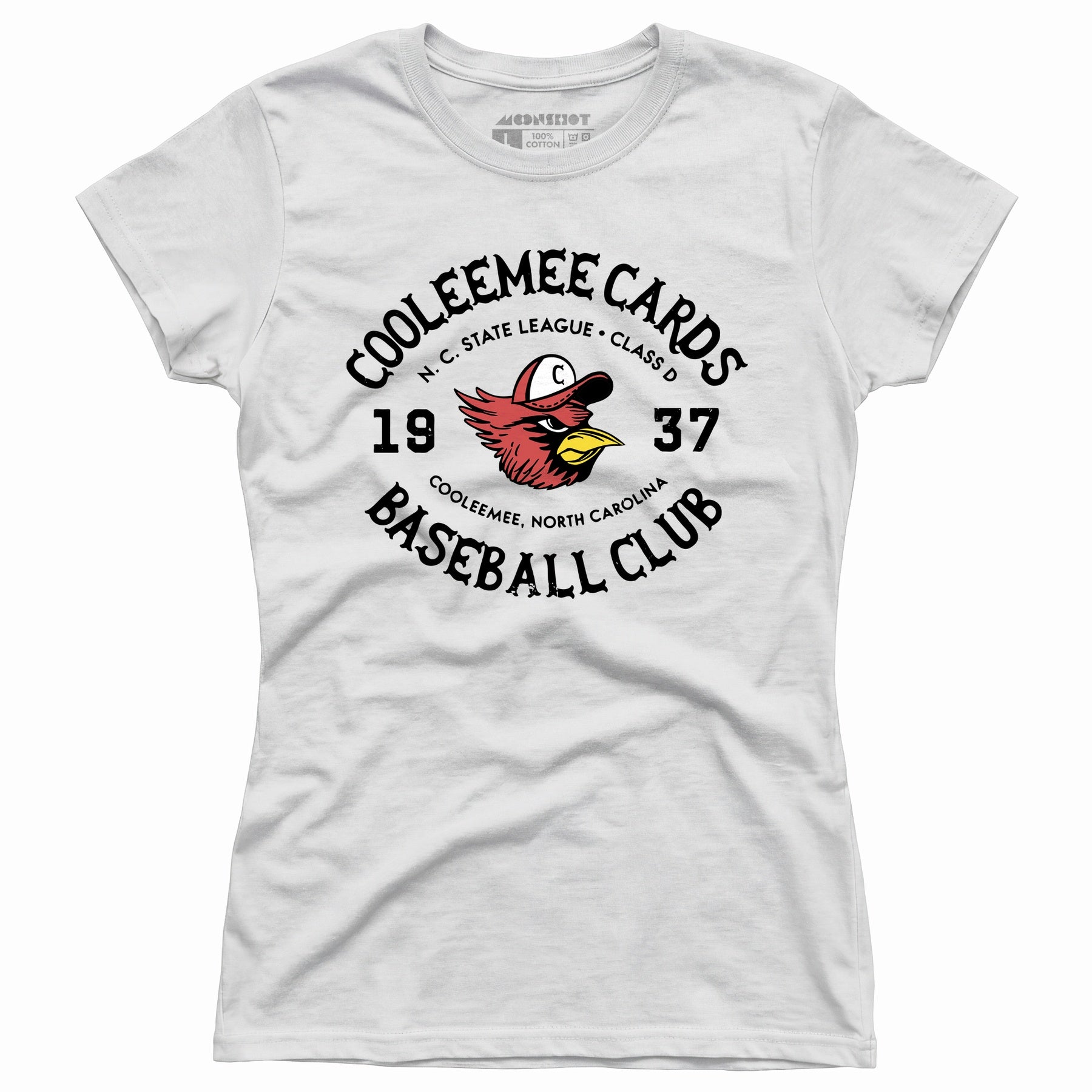 Cooleemee Cards - North Carolina - Vintage Defunct Baseball Teams - Women's T-Shirt