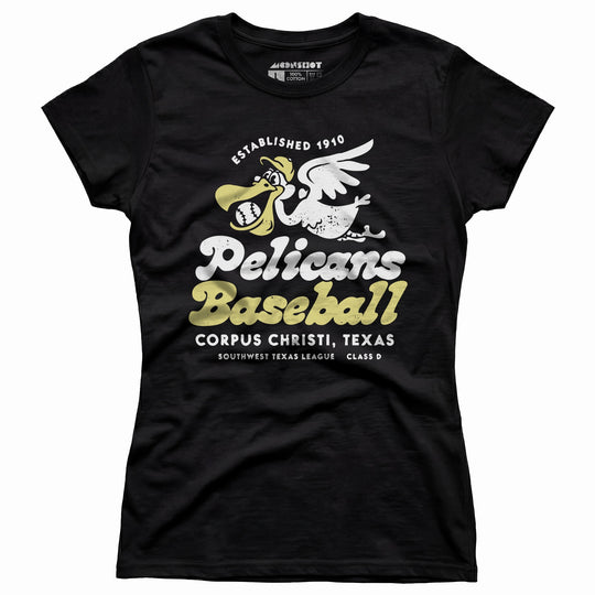 Corpus Christi Pelicans - Texas - Vintage Defunct Baseball Teams - Women's T-Shirt