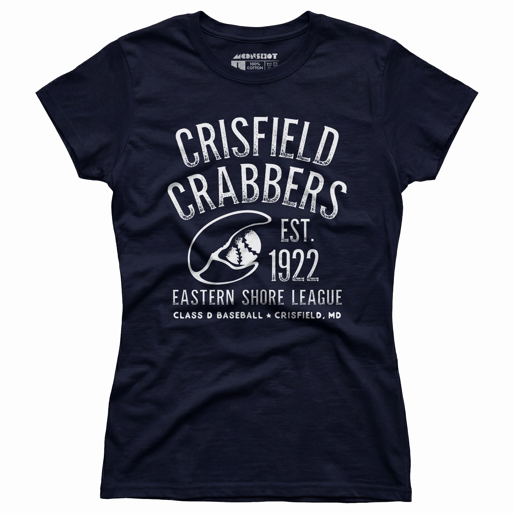 Crisfield Crabbers - Maryland - Vintage Defunct Baseball Teams - Women's T-Shirt