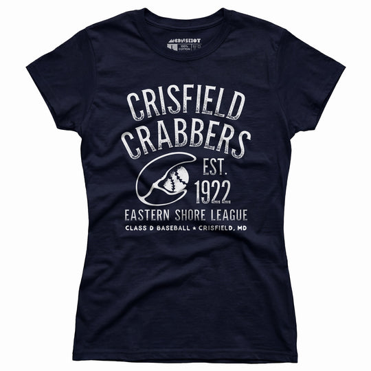 Crisfield Crabbers - Maryland - Vintage Defunct Baseball Teams - Women's T-Shirt